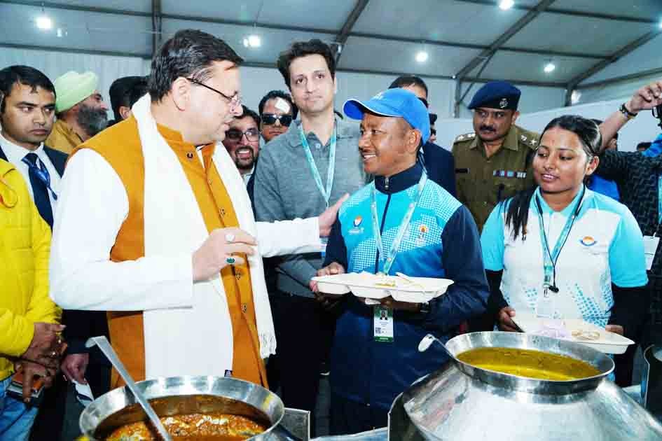सीएम ने किया 38वें राष्ट्रीय खेलों की विभिन्न व्यवस्थाओं का अवलोकन