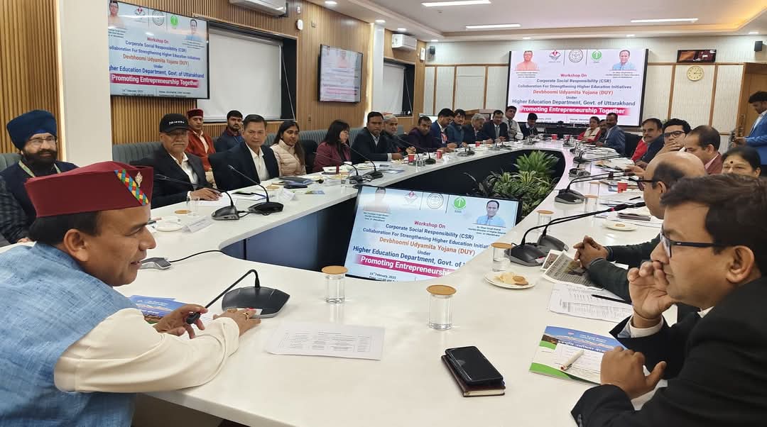 उच्च शिक्षण संस्थानों के विकास में सीएसआर की अहम भूमिका: डॉ धन सिंह रावत