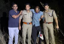 फरार चल रहा कैदी मुठभेड़ में घायल
