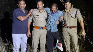 फरार चल रहा कैदी मुठभेड़ में घायल