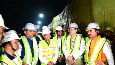 मुख्यमंत्री की मौजूदगी में सिलक्यारा टनल हुई ब्रेकथ्रू