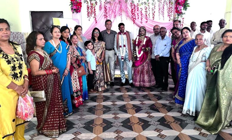 हर्षल फाउंडेशन ने आर्थिक रूप से कमजोर युवती की करवाई शादी