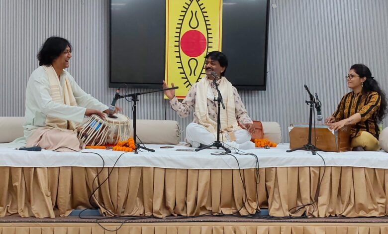 स्पिक मैके ने आयोजित करी डॉ. जयतीर्थ मेवुंडी द्वारा हिंदुस्तानी शास्त्रीय गायन प्रस्तुति स्पिक मैके ने आयोजित करी डॉ. जयतीर्थ मेवुंडी द्वारा हिंदुस्तानी शास्त्रीय गायन प्रस्तुति