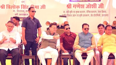 मुख्यमंत्री ने 1013.95 लाख की धनराशि से जयतपुर-धनौरी मार्ग के निर्माण की घोषणा की