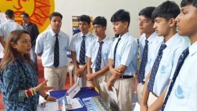 आर्यन स्कूल ने छात्रों के लिए आयोजित किया यूनिवर्सिटी फेयर