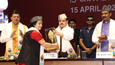 मानवता के उत्थान में चिकित्सकों की अहम भूमिकाः केंद्रीय स्वास्थ्य मंत्री जेपी नड्डा