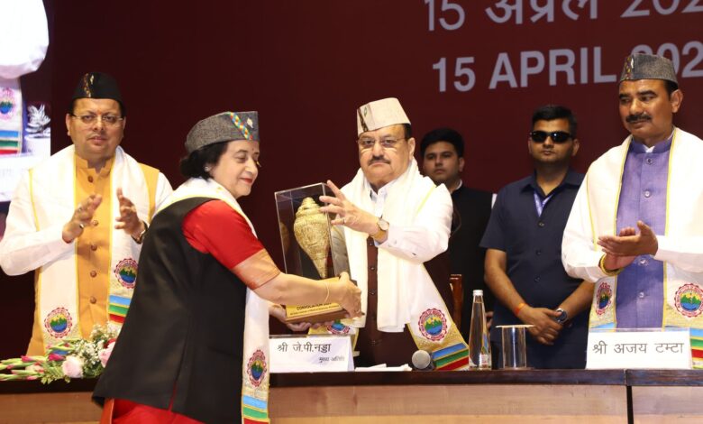 मानवता के उत्थान में चिकित्सकों की अहम भूमिकाः केंद्रीय स्वास्थ्य मंत्री जेपी नड्डा मानवता के उत्थान में चिकित्सकों की अहम भूमिकाः केंद्रीय स्वास्थ्य मंत्री जेपी नड्डा