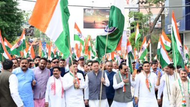 मुख्यमंत्री धामी के नेतृत्व में “तिरंगा शौर्य सम्मान यात्रा” का किया गया भव्य आयोजन