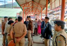 एडीजी ने केदारनाथ धाम व यात्रा मार्ग का स्थलीय निरीक्षण किया  