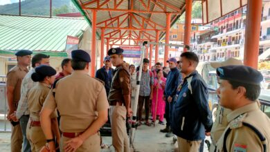 एडीजी ने केदारनाथ धाम व यात्रा मार्ग का स्थलीय निरीक्षण किया  