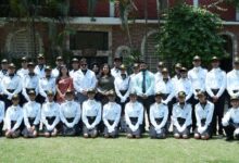 ओलंपस हाई में आयोजित हुआ इन्वेस्टिचर समारोह