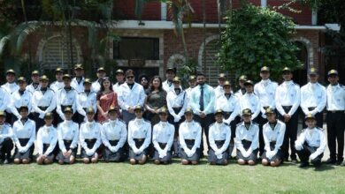 ओलंपस हाई में आयोजित हुआ इन्वेस्टिचर समारोह