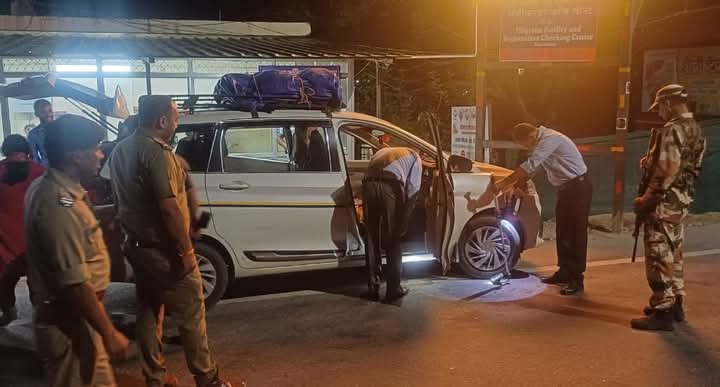 सुरक्षा व्यवस्था को सुनिश्चित करने के लिए चलाया जा रहा चैकिंग अभियान सुरक्षा व्यवस्था को सुनिश्चित करने के लिए चलाया जा रहा चैकिंग अभियान