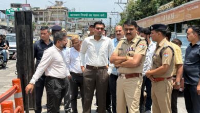 जिलाधिकारी व एसएसपी ने किया आईएसबीटी फ्लाईओवर का निरीक्षण