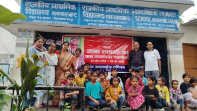 उत्तरांचल बैंक इम्प्लाइज यूनियन उत्तराखंड ने राजकीय प्राथमिक विद्यालय भारूवाला ग्रांट के छात्रों को वितरित की सामग्री