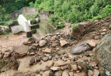 मानसून की पहली बारिश में ही सिंचाई नहर बमोथ हुई क्षतिग्रस्त 