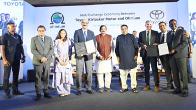 टोयोटा किर्लाेस्कर मोटर ने ओहमियम के साथ समझौता किया