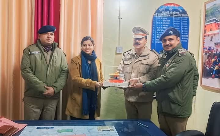आईपीएस तृप्ति भट्ट ने ‘गोद’ लिया श्री बद्रीनाथ थाना पहले तैनाती स्थल पर बदलावों को देंगी नया आयाम