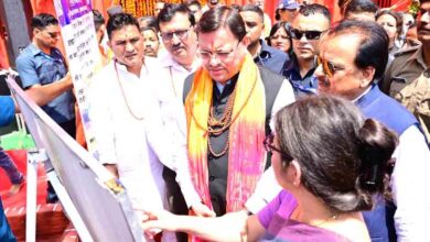 मुख्यमंत्री ने हल्द्वानी स्थित कालू सिद्ध मंदिर में प्राण प्रतिष्ठा महोत्सव में की पूजा-अर्चना