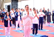 मुख्यमंत्री ने भराड़ीसैंण से दिया “हर घर योग, हर जन निरोग’’ का संदेश