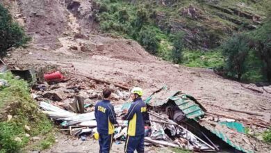 सिलाई बैंड के पास बादल फटा, 9 मजदूर लापता, दो के शव बरामद