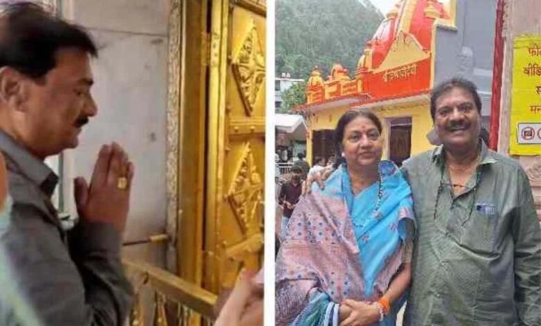 कैंचीधाम और नैना देवी मंदिर के दर्शन करने पहुंचे Bollywood Actor Deepak सिरके