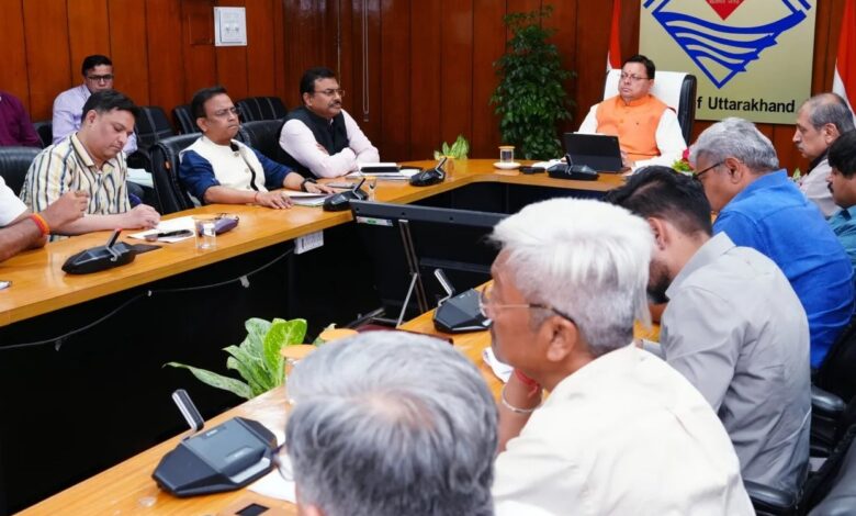 रिस्पना और बिंदाल नदी पर चार लेन एलिवेटेड रोड निर्माण परियोजना की सभी प्रक्रियाओं में लाई जाए तेजी: मुख्यमंत्री