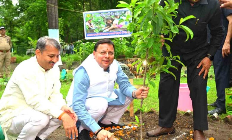 ‘एक पेड़ माँ के नाम’ अभियान के अंतर्गत मुख्यमंत्री ने किया वृक्षारोपण, पर्यावरण संरक्षण का दिया संदेश