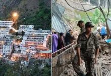 वैष्णो देवी यात्रा मार्ग पर भूस्खलन, 5 श्रद्धालुओं की मौत वैष्णो देवी यात्रा मार्ग पर भूस्खलन, 5 श्रद्धालुओं की मौत