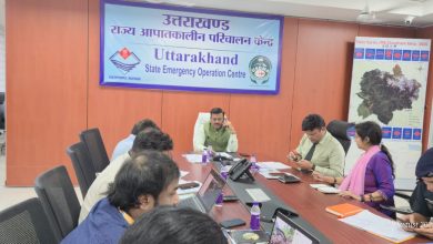 मुख्य सचिव ने राज्य आपदा कंट्रोल रूम पहुंच प्रदेश में अतिवृष्टि की जानकारी ली