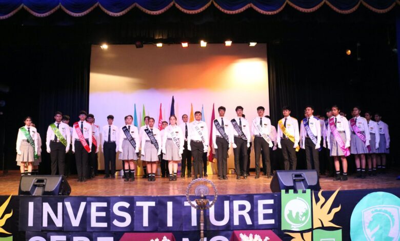तुलाज़ इंटरनेशनल स्कूल में आयोजित हुई इंवेस्टिचर सेरेमनी