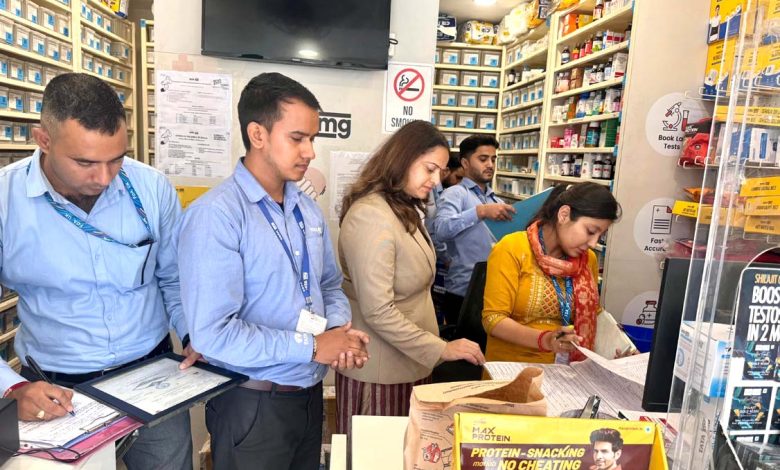 दून में मेडिकल स्टोरों पर निरीक्षण के दौरान मिली कई कमियां