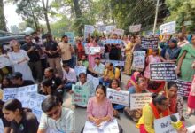 विशाल जुलुस द्वारा जनता की एक ही मांग: “एलिवेटेड रोड मंज़ूर नहीं!”