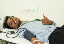 तुलाज़ इंस्टीट्यूट ने आयोजित किया रक्तदान शिविर