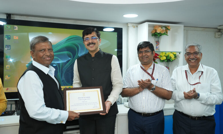 टीएचडीसी इंडिया लिमिटेड को स्वच्छता पखवाड़ा 2025 के दौरान उत्कृष्ट पहल के लिए किया गया सम्मानित 