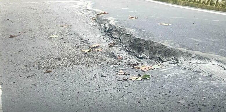 Nainital की ऐतिहासिक माल रोड को खतरा, धंसना शुरू