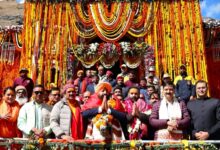 राज्यपाल ने बदरीनाथ धाम पहुंचकर की पूजा अर्चना, राज्य और देश की सुख समृद्धि की कामना की