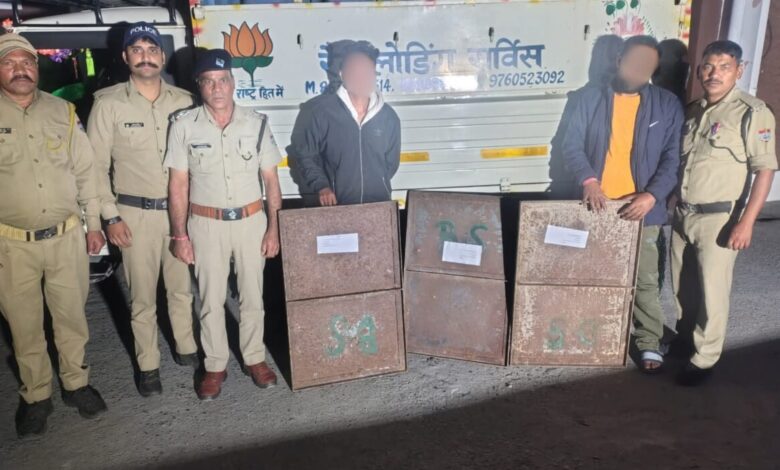 पंती नारायणबगड़ में हुई चोरी का थराली पुलिस ने किया खुलासा, 02 अभियुक्त गैर जनपद देहरादून से गिरफ्तार