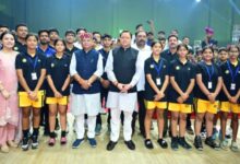 50 वीं सब-जूनियर राष्ट्रीय बास्केटबॉल चैंपियनशिप का मुख्यमंत्री ने किया शुभारंभ 50 वीं सब-जूनियर राष्ट्रीय बास्केटबॉल चैंपियनशिप का मुख्यमंत्री ने किया शुभारंभ