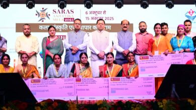 सी.एल.एफ. के लिए 1.20 करोड़ की 12 आर्थिक गतिविधियों का मुख्यमंत्री धामी ने किया लोकार्पण