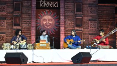 विरासत में विख्यात सितार वादक सौमित्र ठाकुर ने अपने अद्भुत एवं आकर्षित वादन से किया सभी को ओत प्रोत