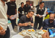 बॉलीवुड के स्टार सिंगर और उत्तराखंड के लाल जुबिन नौटियाल ने पत्रकारों संग किया पहाड़ी डिनर