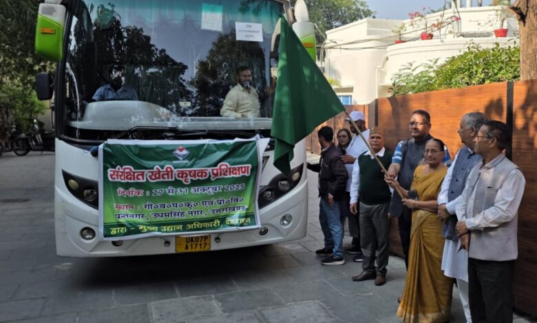 प्रगतिशील सब्जी उत्पादक कृषकों को दिया जाएगा पांच दिवसीय प्रशिक्षण