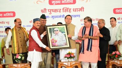 राज्य स्थापना की रजत जयंती पर मुख्यमंत्री ने किया ‘पूर्व सैनिक सम्मेलन’ का उद्घाटन “उत्तराखंड की पहचान है वीरता और समर्पण से – मुख्यमंत्री