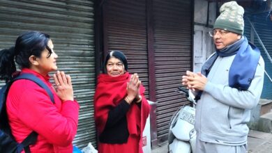 सीएम धामी ने नैनीताल में मॉर्निंग वॉक के दौरान जनता से की मुलाकात, नैना देवी मंदिर सौंदर्यीकरण कार्यों का निरीक्षण