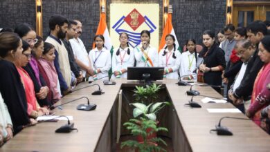 राष्ट्रगीत वंदे मातरम् के 150 वर्ष पूर्ण होने पर जनपद में गूंजा देशभक्ति का स्वर