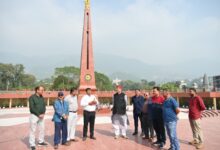 सैनिक कल्याण मंत्री गणेश जोशी ने किया सैन्यधाम निर्माण कार्यों का निरीक्षण सैनिक कल्याण मंत्री गणेश जोशी ने किया सैन्यधाम निर्माण कार्यों का निरीक्षण