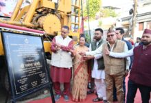 कैबिनेट मंत्री गणेश जोशी ने किया नयागांव हाथीबड़कला में 619 लाख की पेयजल योजना का शिलान्यास कैबिनेट मंत्री गणेश जोशी ने किया नयागांव हाथीबड़कला में 619 लाख की पेयजल योजना का शिलान्यास