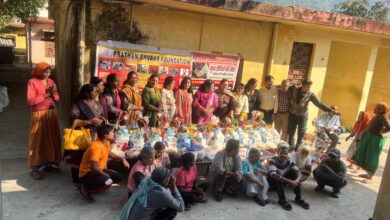 प्रथम श्वास फाउंडेशन परिवार द्वारा कुष्ठ रोगियों की सेवा के लिए महत्वपूर्ण पहल