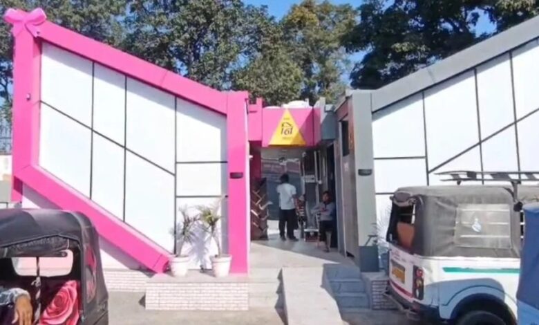 आधुनिक सुविधाओं से लैस प्रेमनगर का पहला स्मार्ट पिंक एंड ग्रे-टॉयलेट तैयार